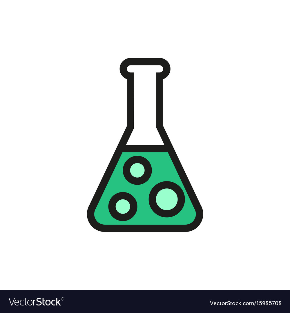Flask Icon - Laboratory Equipment