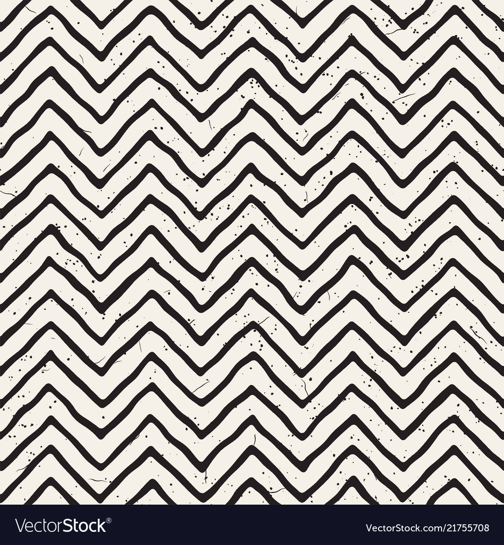 Hand drawn lines seamless grungy pattern abstract vector image Hand drawn lines seamless grungy pattern abstract