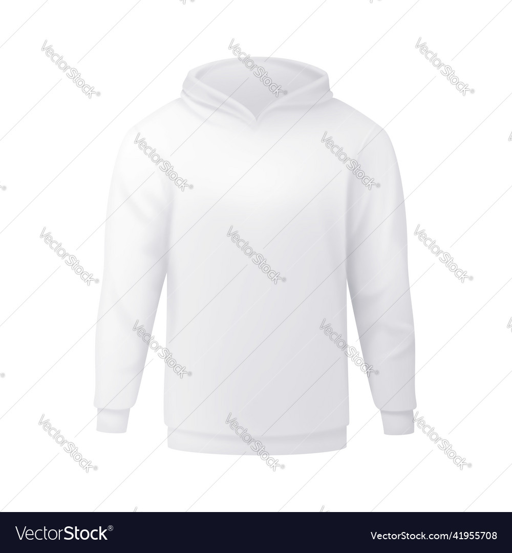 Hoodie in mesh gradient style editable Vector Image Hoodie in mesh gradient style editable
