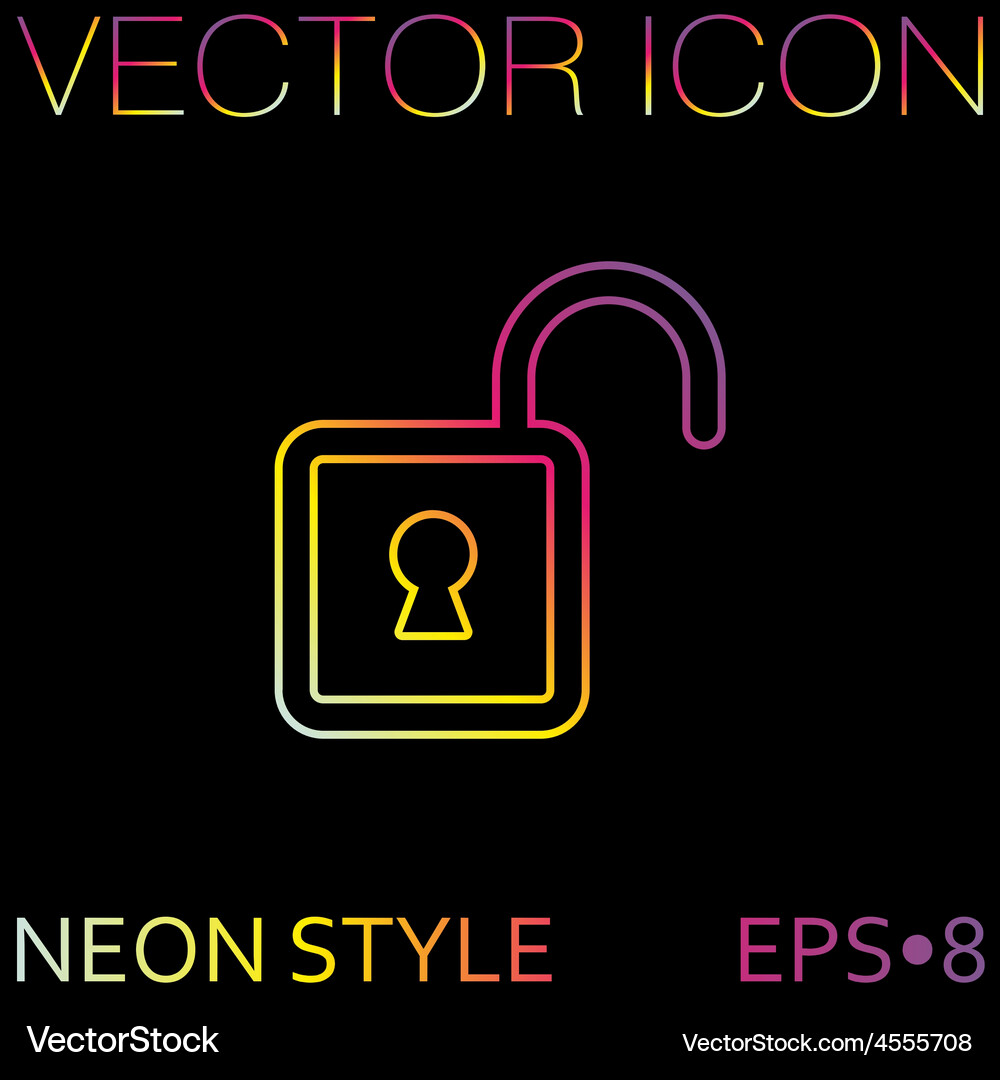 Padlock Royalty Free Vector Image - VectorStock