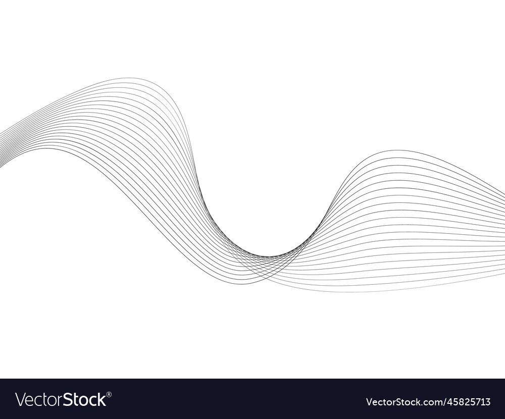Abstract wave element for design digital Vector Image Abstract wave element for design digital