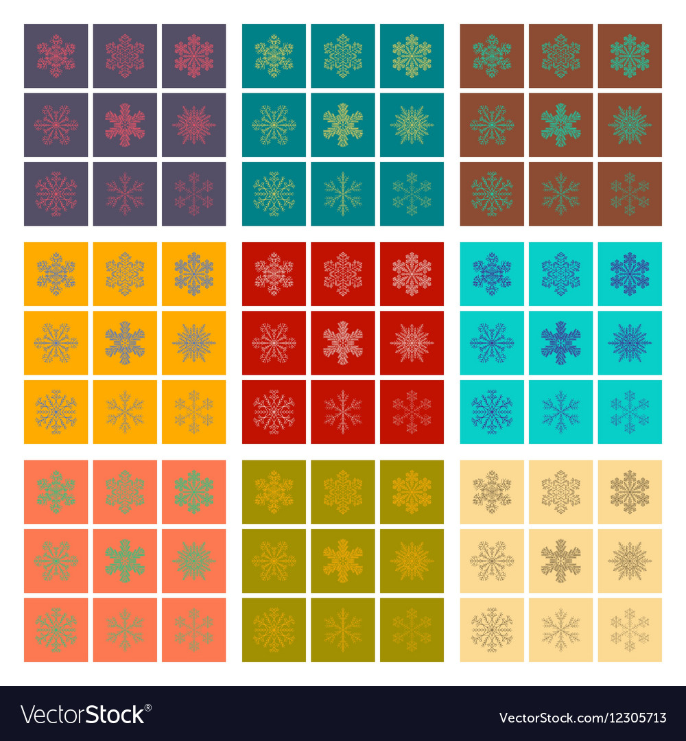 Assembly flat snowflake