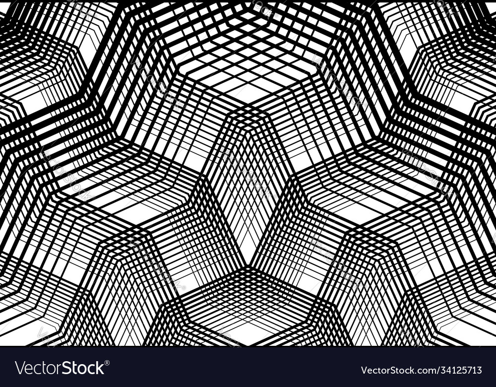 Geometric structure angular angled lines stripes vector image Geometric structure angular angled lines stripes