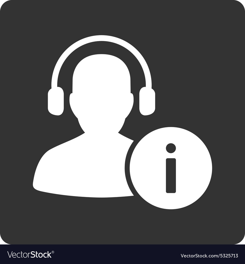 Help desk icon from commerce buttons overcolor set