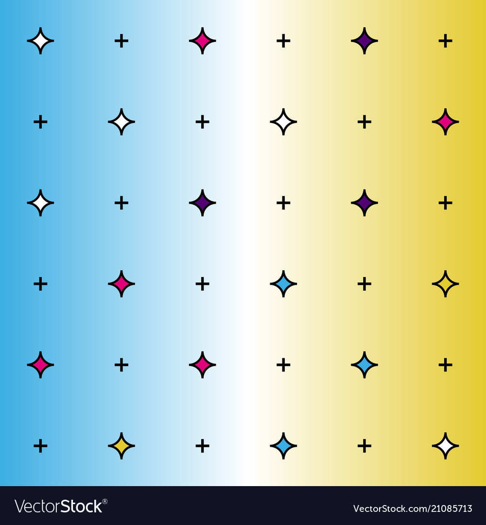 Memphis pattern of geometric shapes for tissue