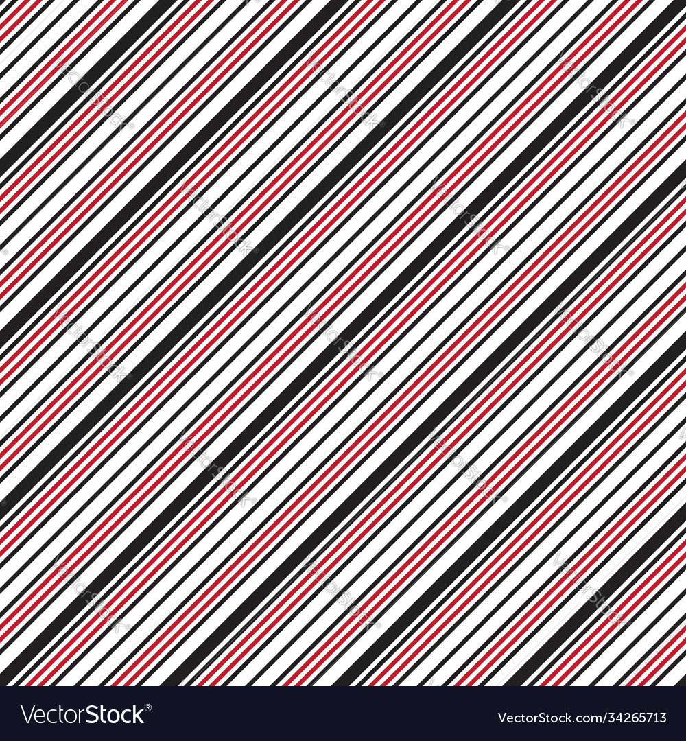 Red stripe seamless pattern background vector image Red stripe seamless pattern background