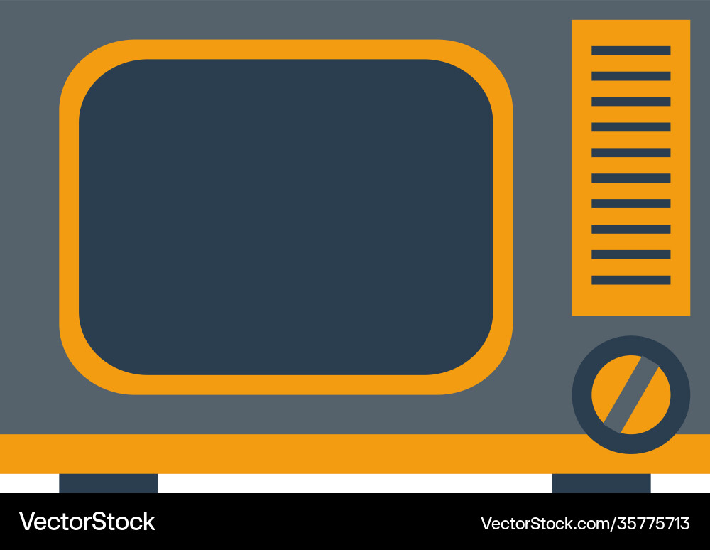 Tv flat Royalty Free Vector Image - VectorStock