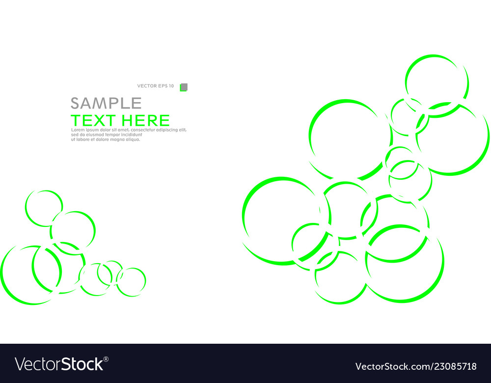 Abstract background with circles Vector Image Abstract background with circles