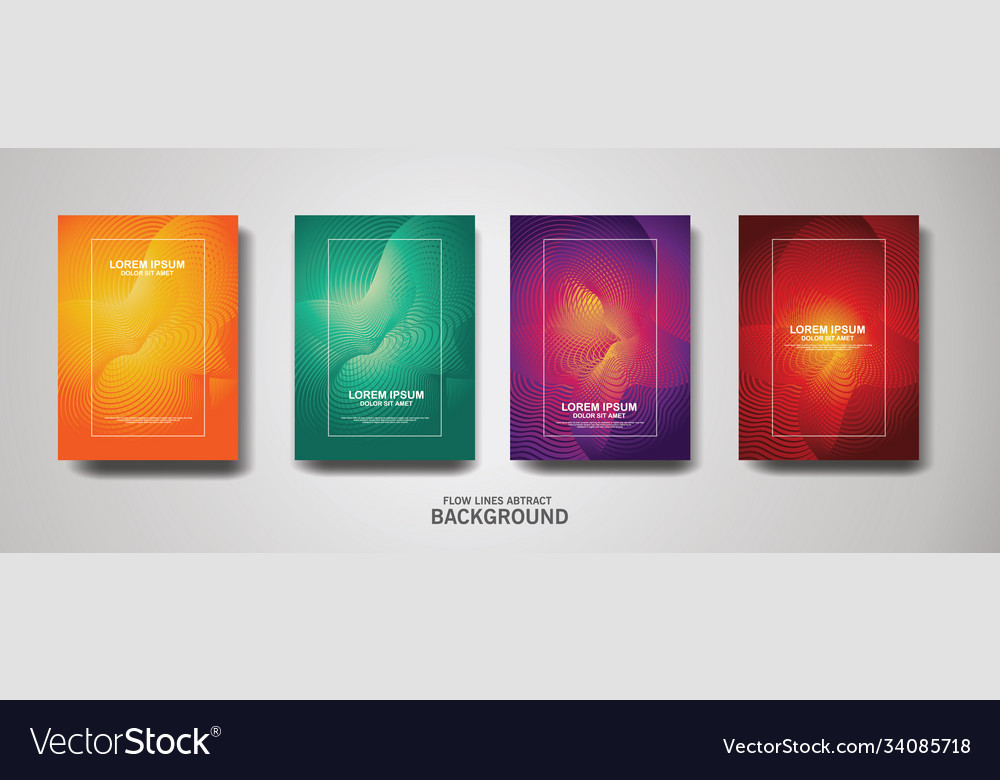 Abstract flow lines pattern background