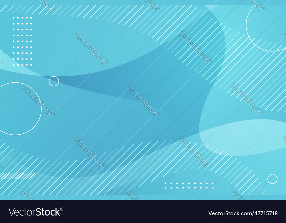 Abstract wavy shape background with geometric
