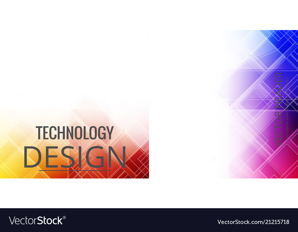 Collection of abstract multicolored backgrounds
