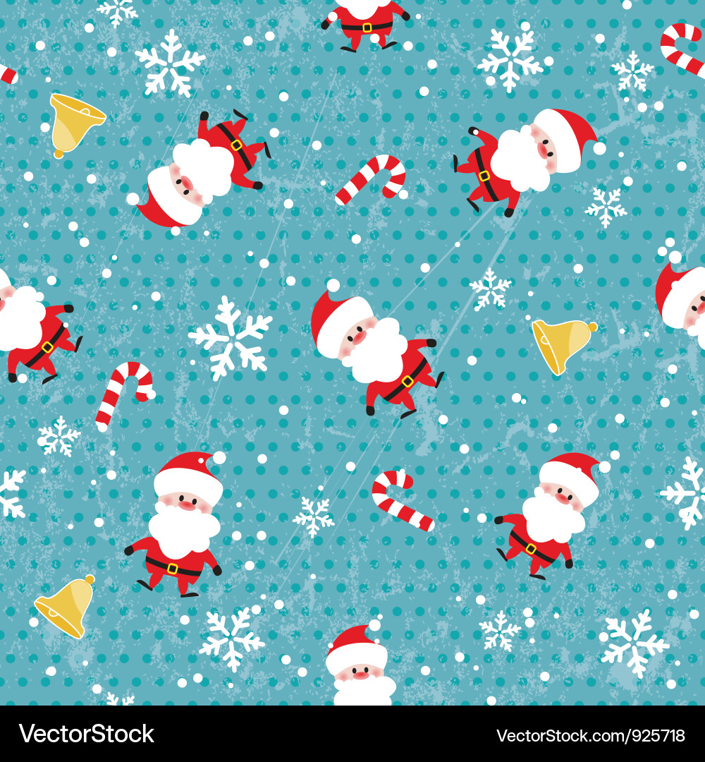 Seamless christmas pattern Royalty Free Vector Image