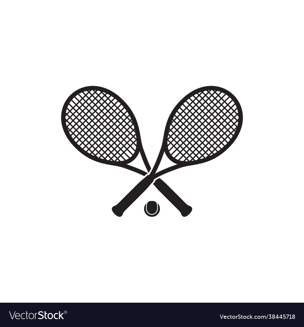 Tennis set Royalty Free Vector Image - VectorStock