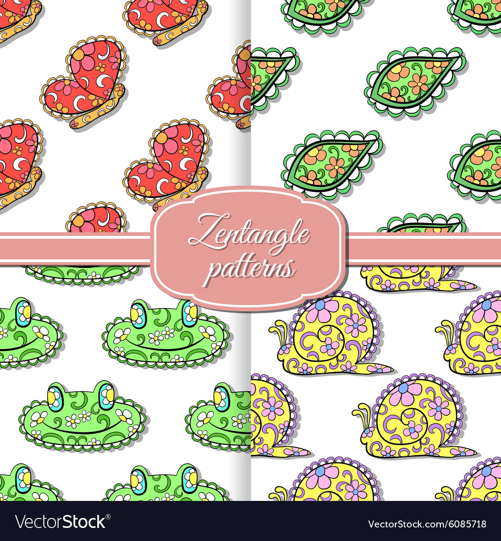 Zentanglepatterns