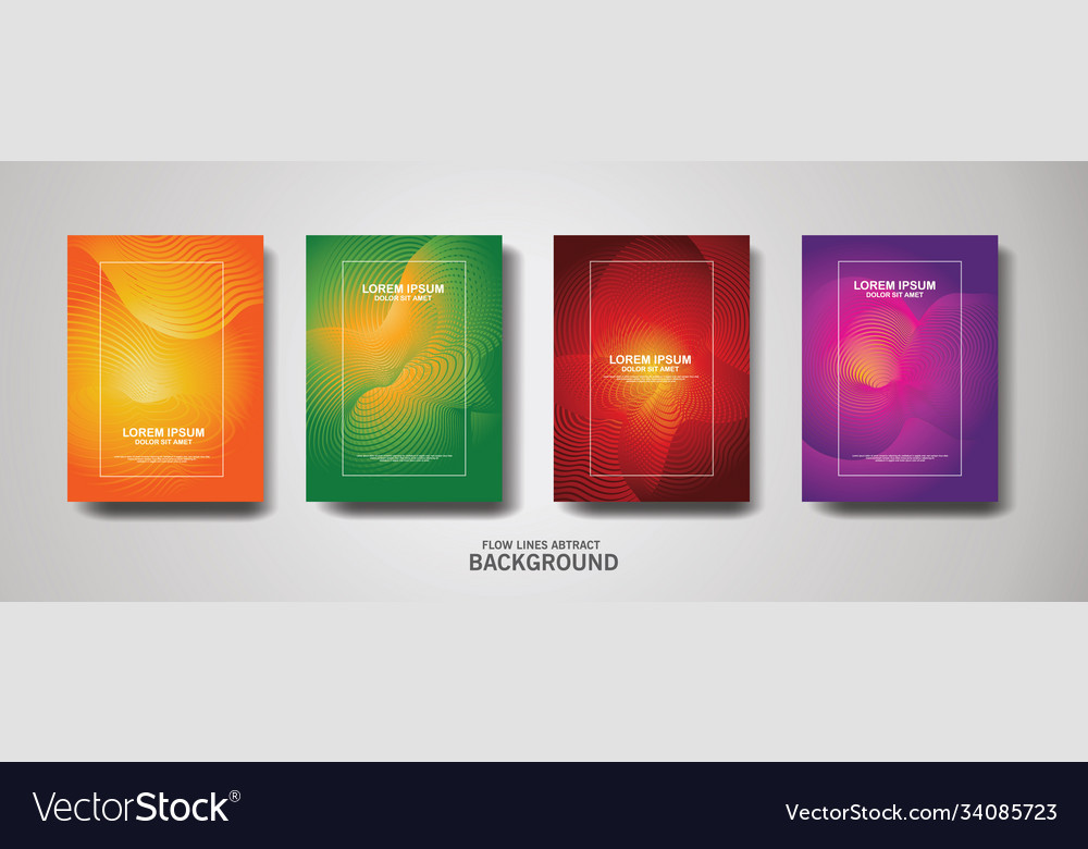 Abstract flow lines pattern background