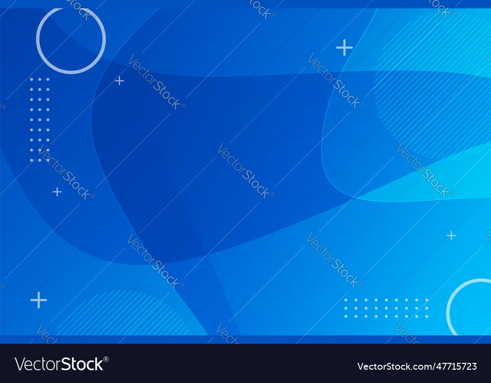 Abstract wavy shape background with geometric