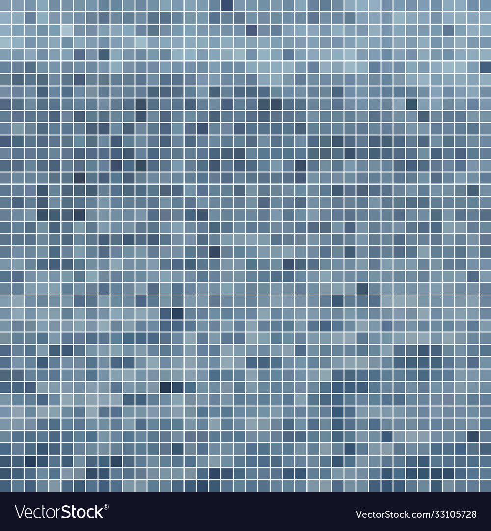 Abstract square pixel mosaic background Royalty Free Vector