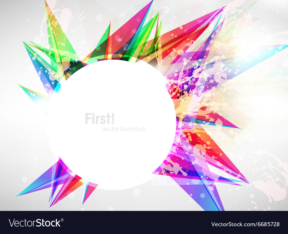 Bright abstract ornament