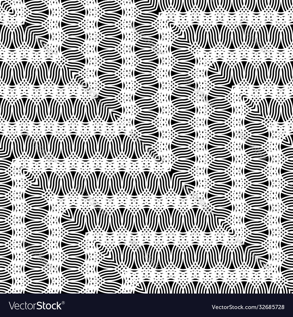 Design seamless monochrome grating pattern