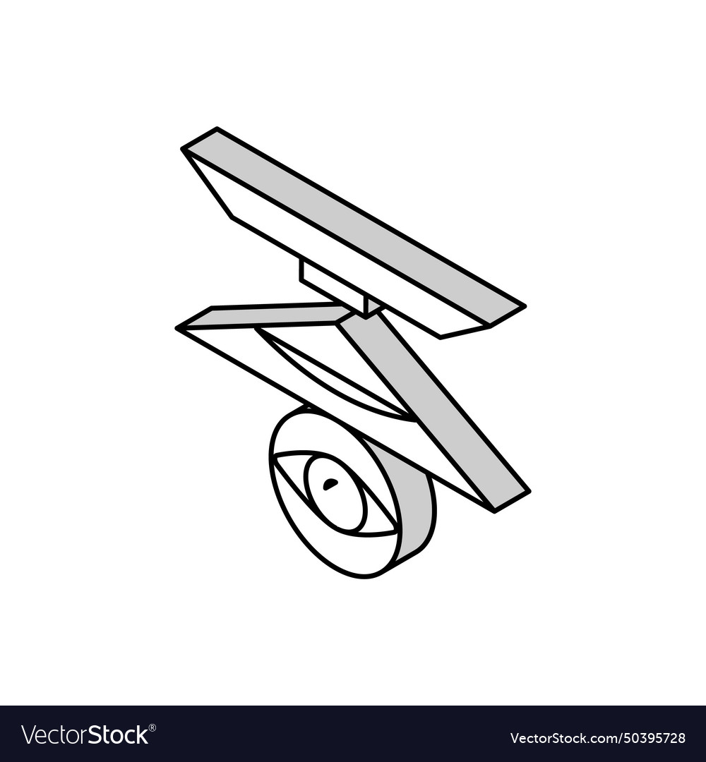 Overview computer display isometric icon