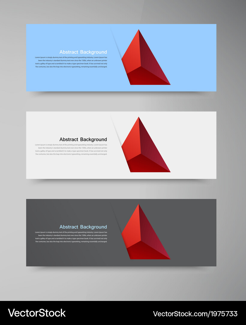 Banner Background White Star Royalty Free Vector Image
