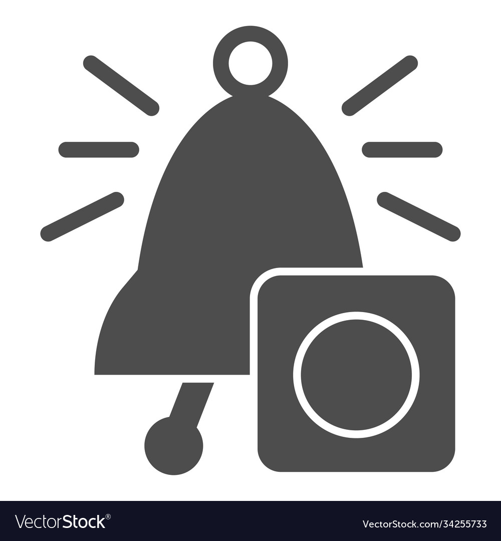Call button to driver solid icon public Vector Image Call button to driver solid icon public