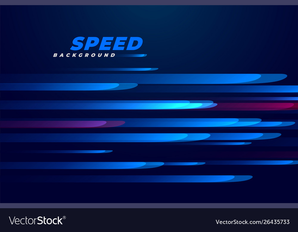Dynamic Speed Lines Background
