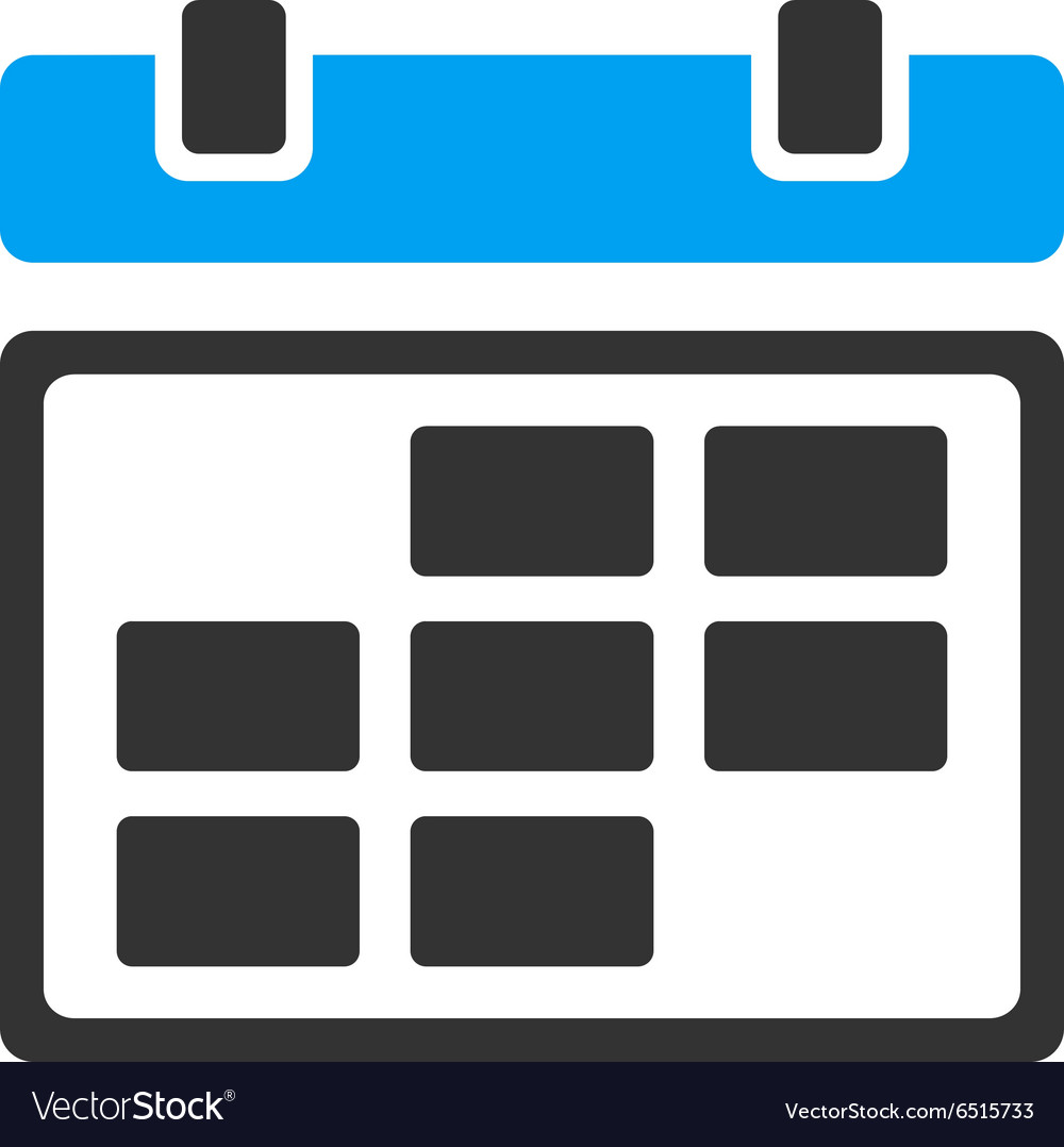 Monatlicher Kalender Icon