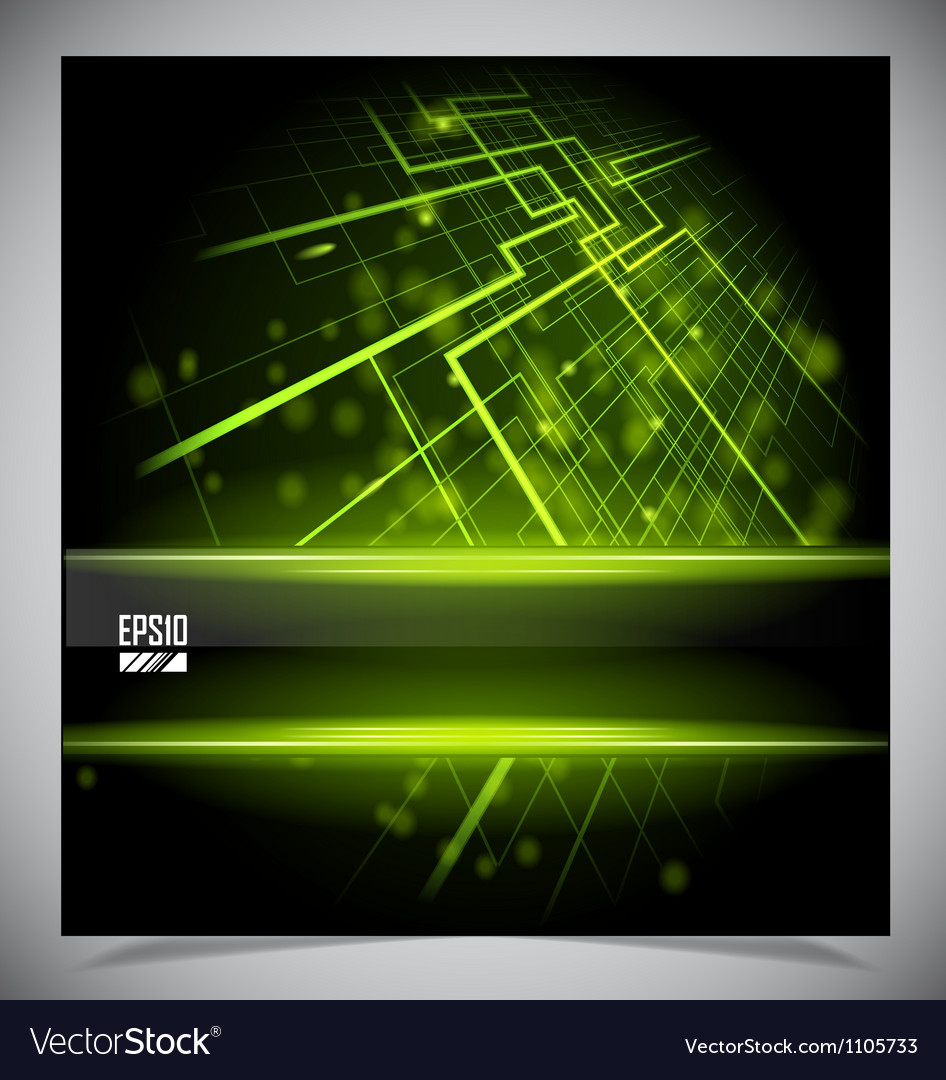 Smooth colorful abstract techno background