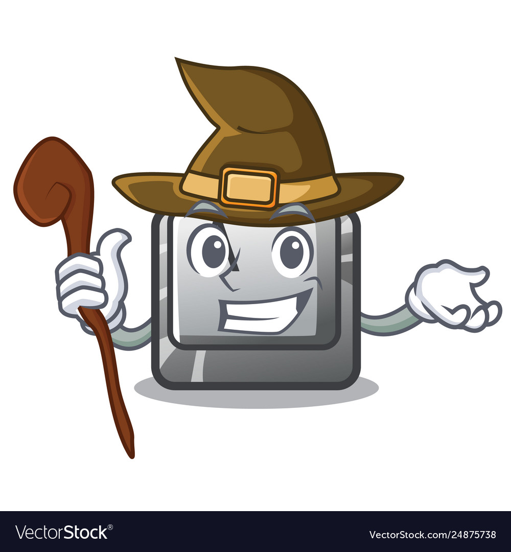 Witch button a on character