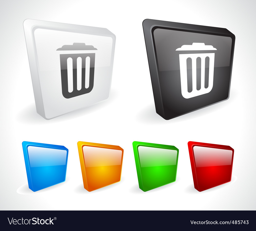 Color 3d buttons for web