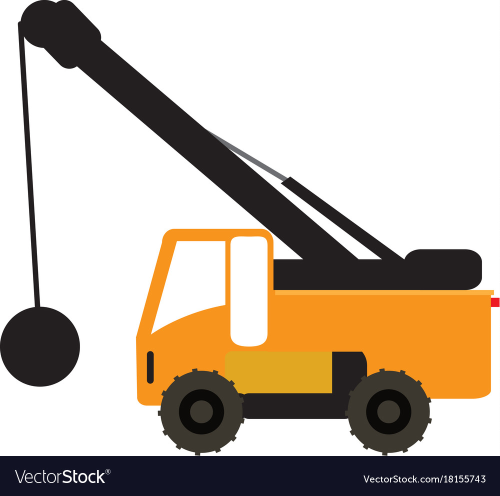 Construction vehicle icon