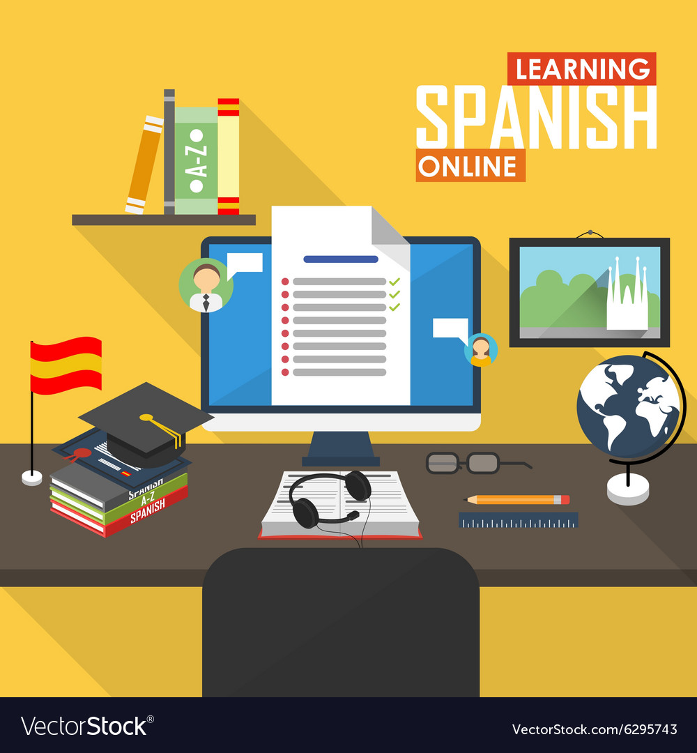 E-learning spanish language