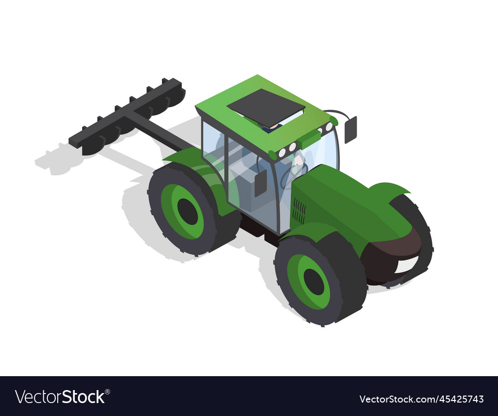 Green Tractor Illustration, Tractor, Farmer, Transportation PNG and Vector  with Transparent Background for Free Download