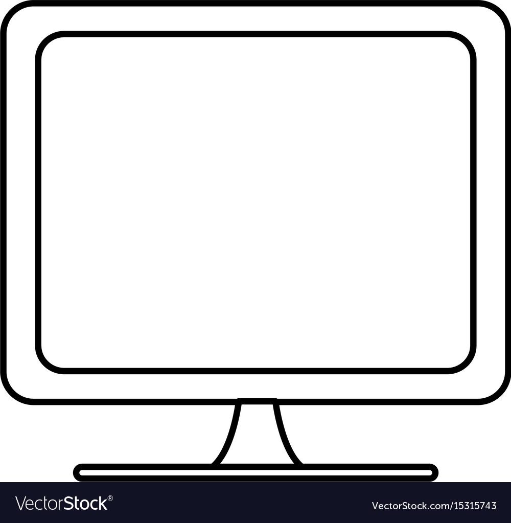 Monitor computer icon