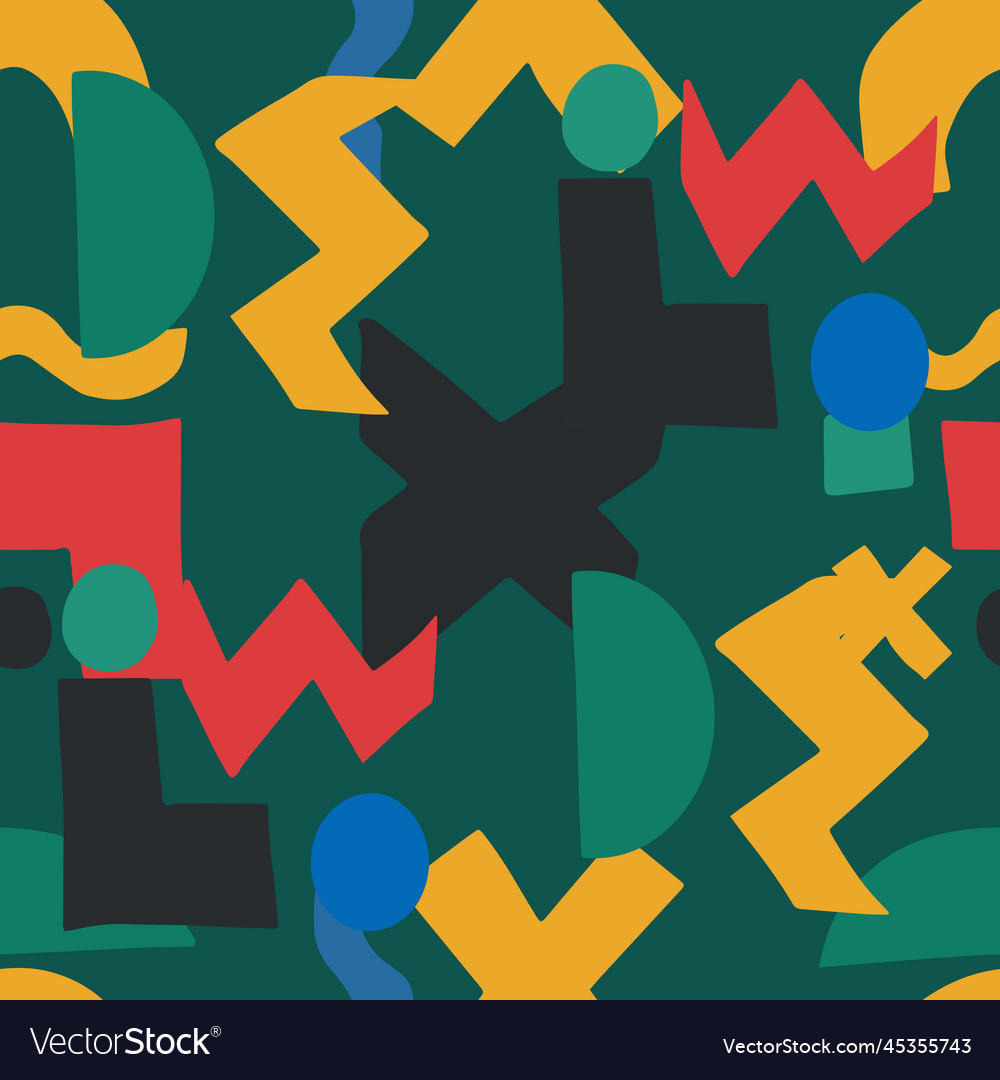 Seamless pattern repeating abstract vector image Seamless pattern repeating abstract