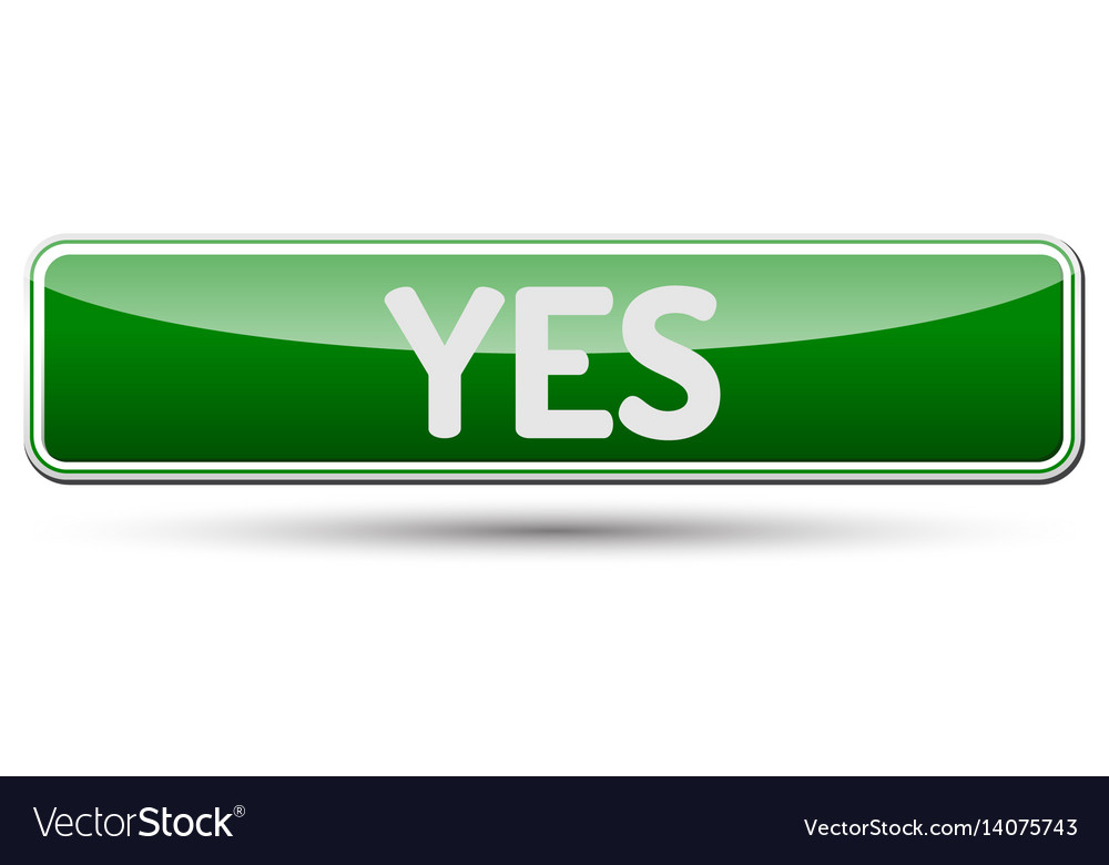 Yes - abstract beautiful button with text