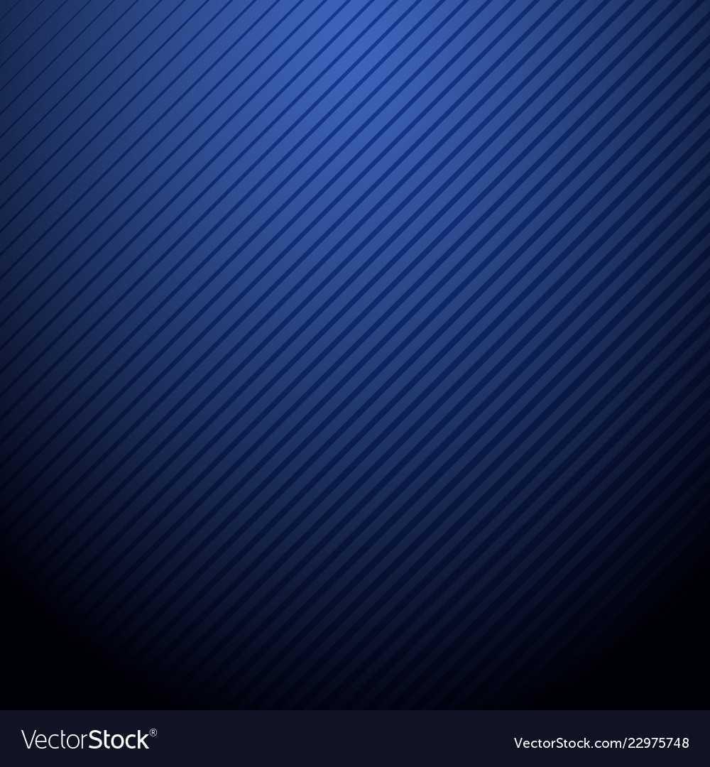 Dark Blue Background With Stripe Pattern Vector Image