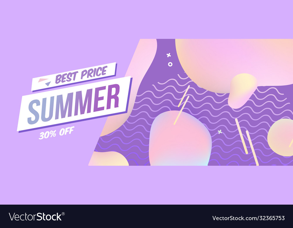 Abstract background with liquid gradient drops