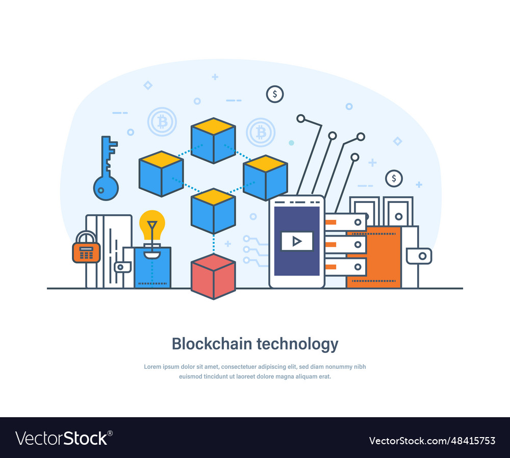 Blockchain technology security storage of data