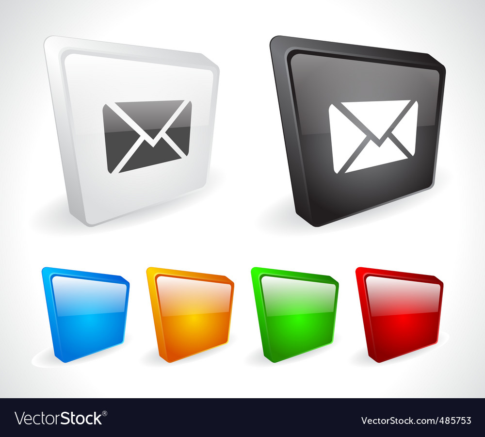 Color 3d buttons for web