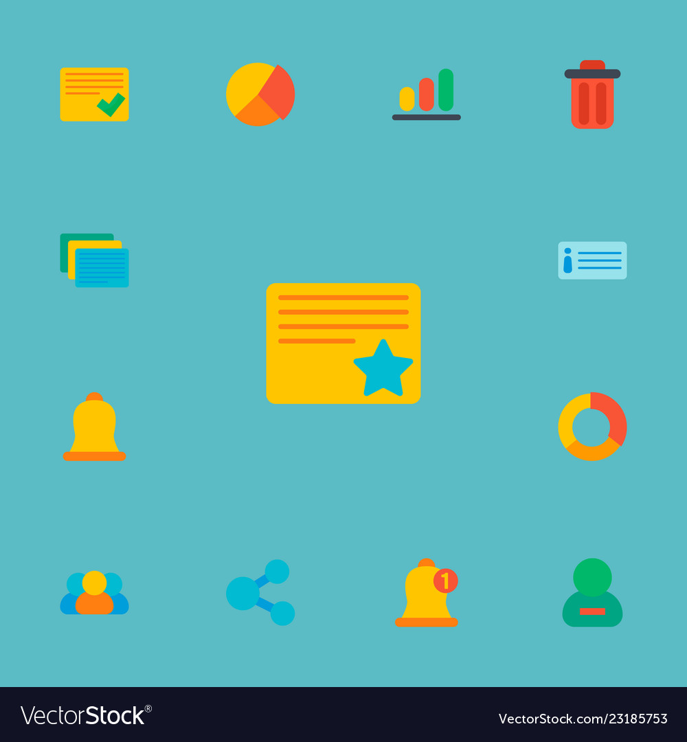 Flat Project Icons - Symbols Collection