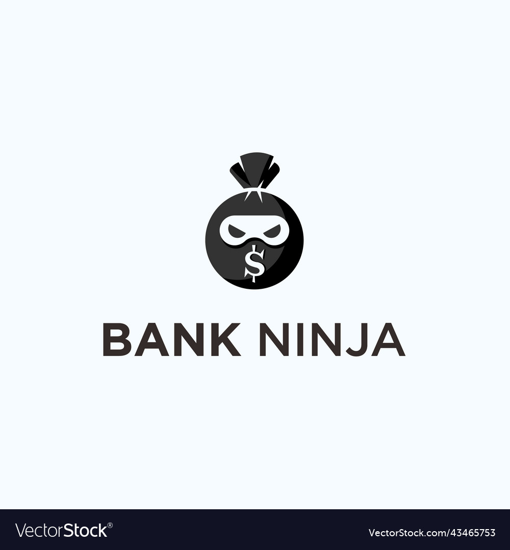 Money ninja logo design