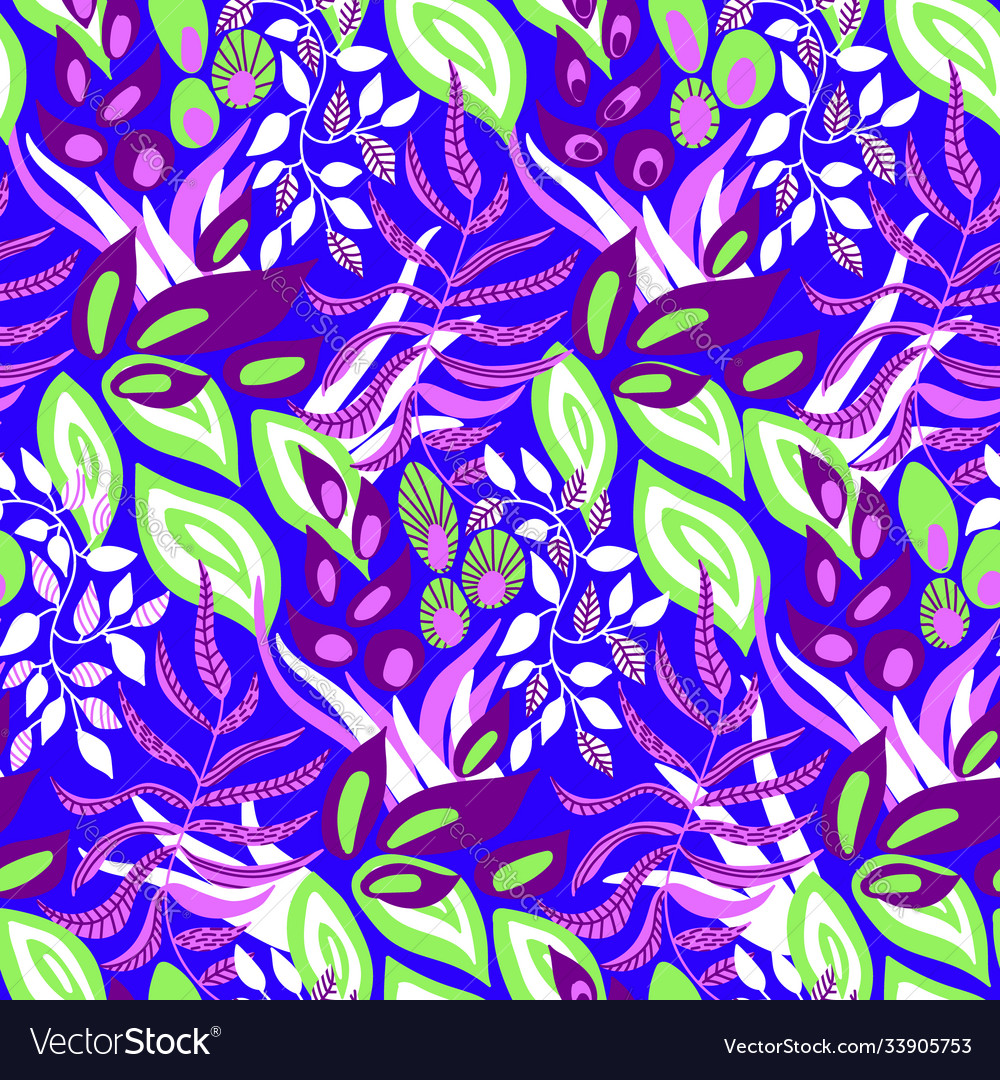 Seamless pattern abstract drawing vector image Seamless pattern abstract drawing