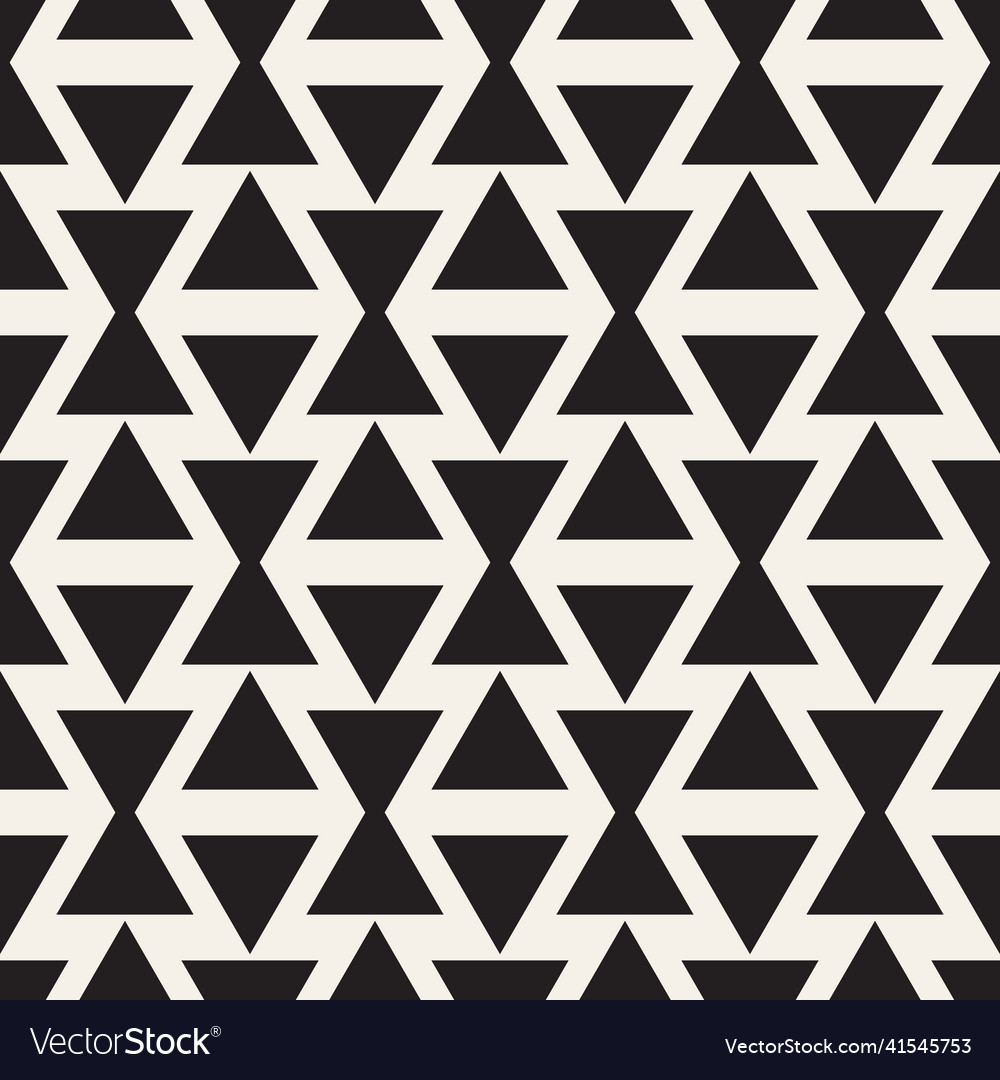 Seamless pattern repeating geometric elements vector image Seamless pattern repeating geometric elements
