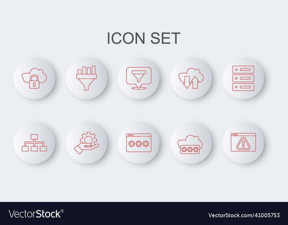 Zeilenbrowser mit Ausrufzeichen Hierarchie einstellen vector image Zeilenbrowser mit Ausrufzeichen Hierarchie einstellen