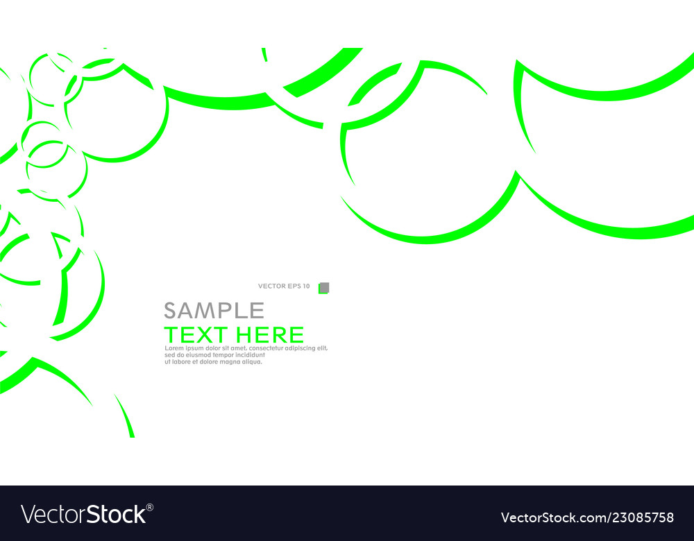 Abstract background with circles