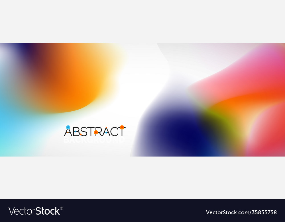 Fluid color gradient abstract background trendy