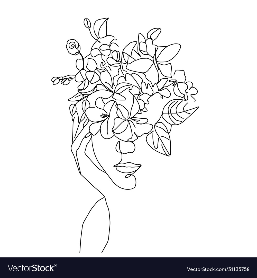 flower girl head