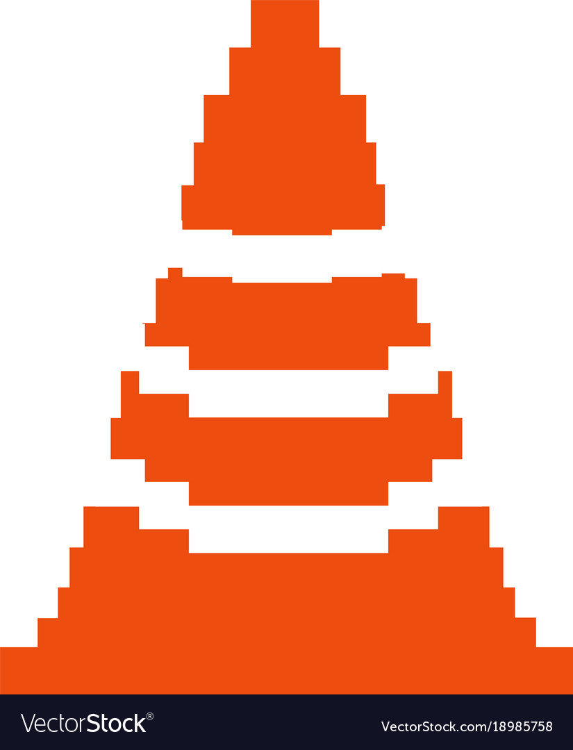 Object pixel effect